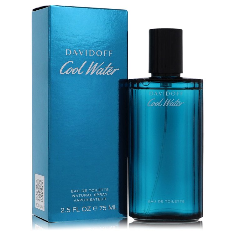 Cool Water by Davidoff Eau De Toilette Spray 2.5 oz for Men