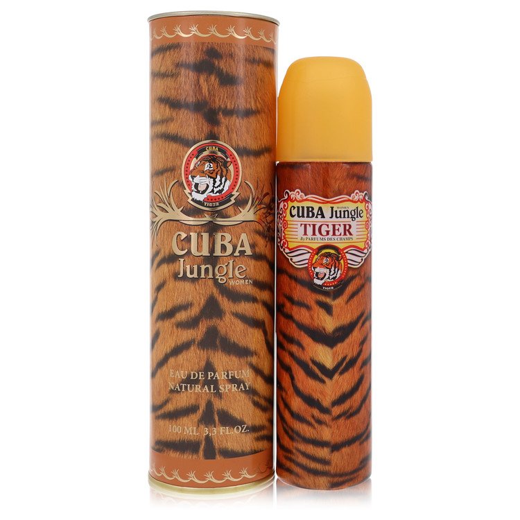 Cuba Jungle Tiger by Fragluxe Eau De Parfum Spray 3.4 oz for Women