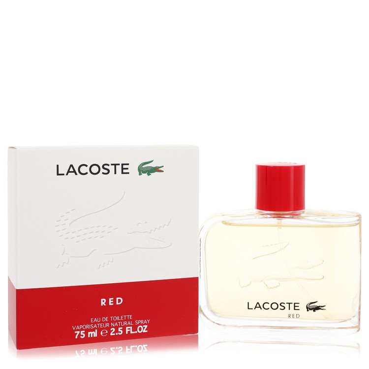 Lacoste Red Style In Play by Lacoste Eau De Toilette Spray (New Packaging) 2.5 oz for Men