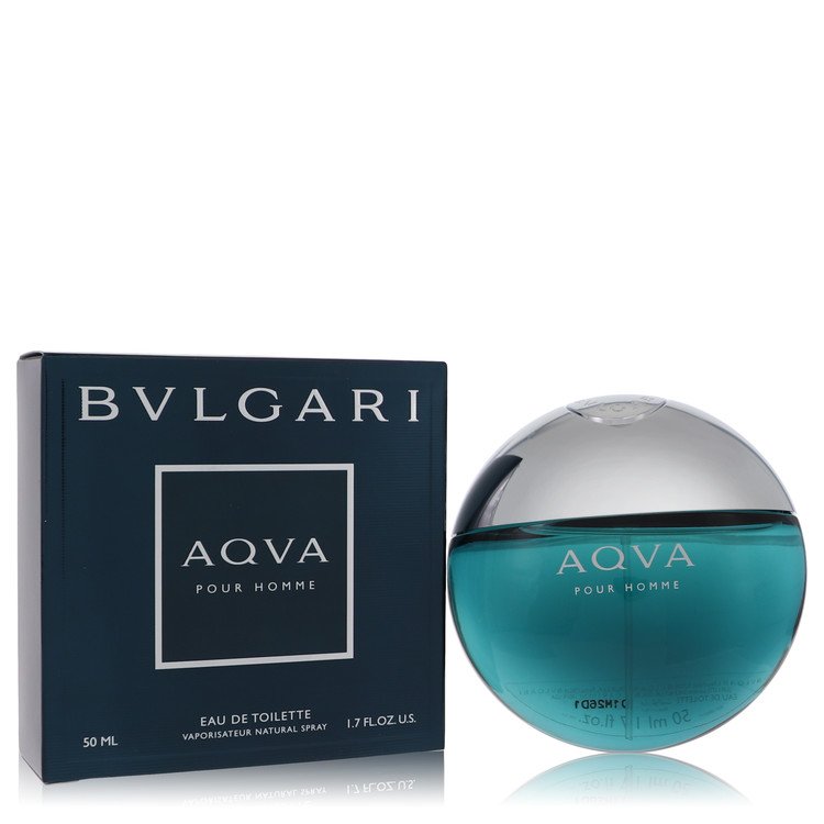 Aqua Pour Homme by Bvlgari Eau De Toilette Spray 1.7 oz for Men