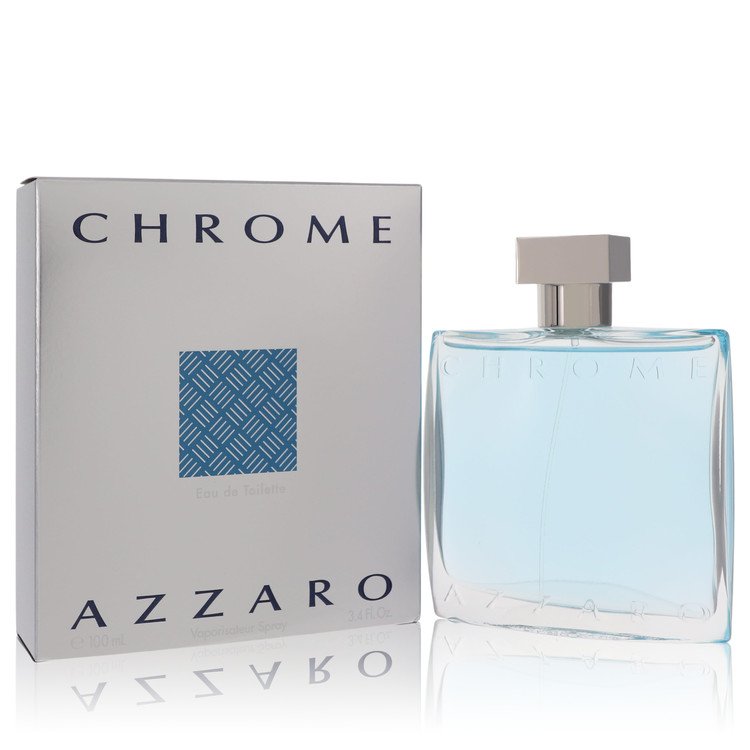 Chrome by Azzaro Eau De Toilette Spray 3.4 oz for Men