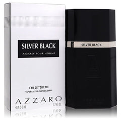 Silver Black by Azzaro Eau De Toilette Spray 1.7 oz for Men