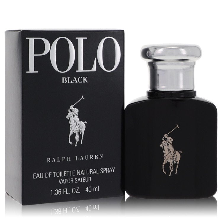 Polo Black by Ralph Lauren Eau De Toilette Spray 1.4 oz for Men