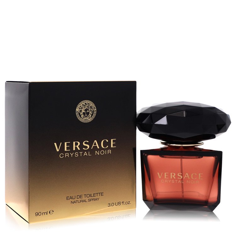 Crystal Noir by Versace Eau De Toilette Spray 3 oz for Women