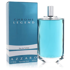 Chrome Legend by Azzaro Eau De Toilette Spray 4.2 oz for Men