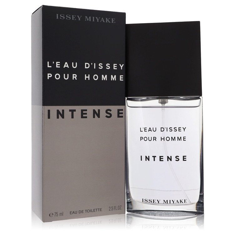 L'eau D'Issey Pour Homme Intense by Issey Miyake Eau De Toilette Spray 2.5 oz for Men