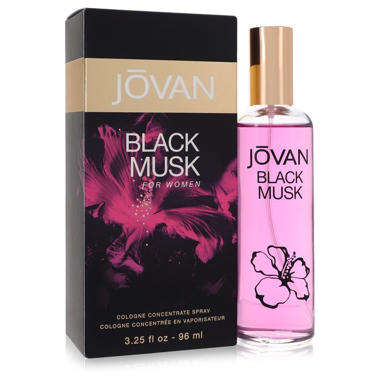 Jovan Black Musk by Jovan Cologne Concentrate Spray 3.25 oz for Women