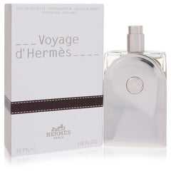 Voyage D'Hermes by Hermes Eau De Toilette Spray Refillable (Unisex) 1.18 oz for Men