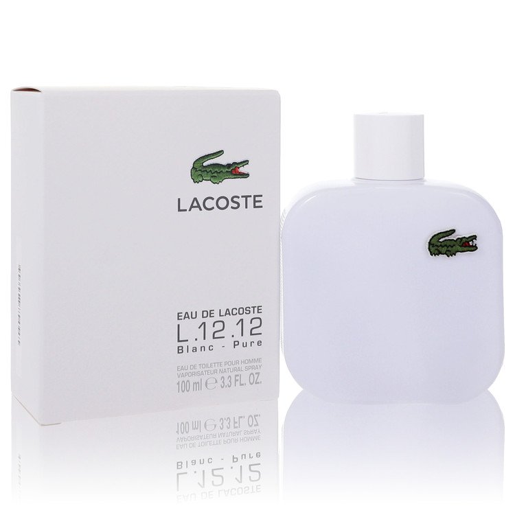 Lacoste Eau De Lacoste L.12.12 Blanc by Lacoste Eau De Toilette Spray 3.3 oz for Men