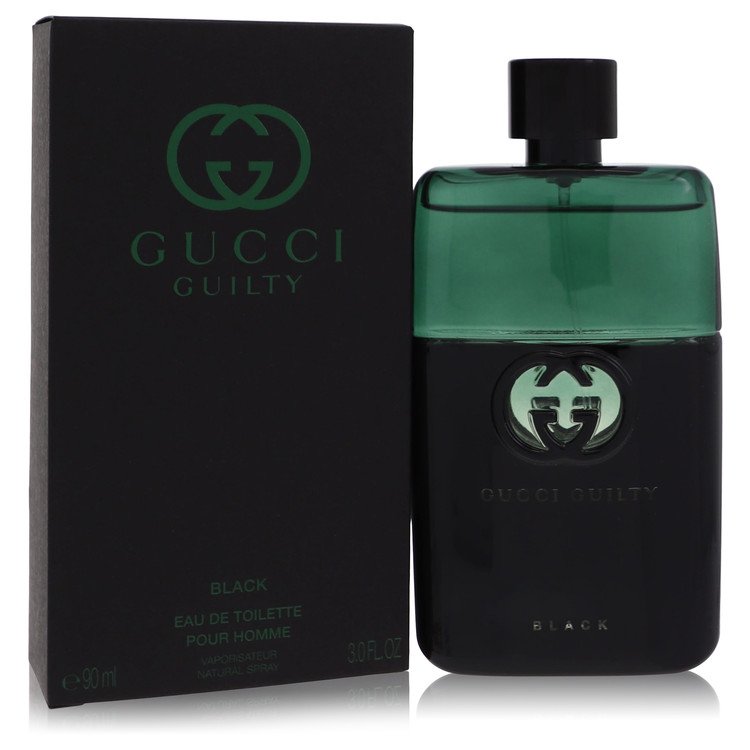 Gucci Guilty Black by Gucci Eau De Toilette Spray 3 oz for Men