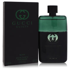 Gucci Guilty Black by Gucci Eau De Toilette Spray 3 oz for Men