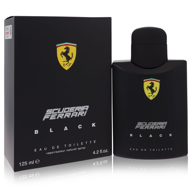 Ferrari Scuderia Black by Ferrari Eau De Toilette Spray 4.2 oz for Men