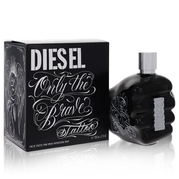 Only The Brave Tattoo by Diesel Eau De Toilette Spray 4.2 oz for Men