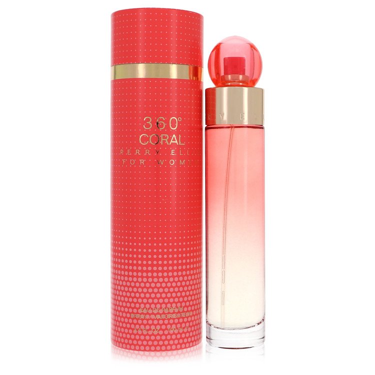 Perry Ellis 360 Coral by Perry Ellis Eau De Parfum Spray 3.4 oz for Women