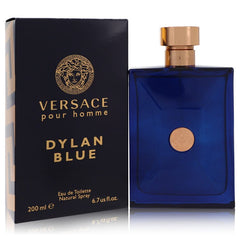 Versace Pour Homme Dylan Blue by Versace Eau De Toilette Spray 6.7 oz for Men