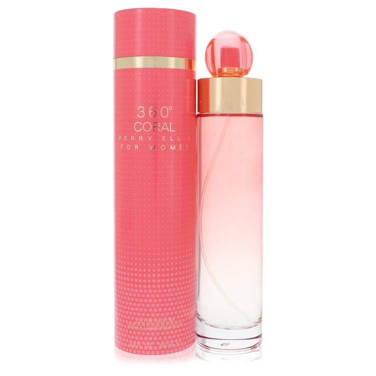 Perry Ellis 360 Coral by Perry Ellis Eau De Parfum Spray 6.7 oz for Women