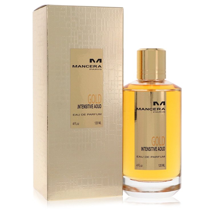 Mancera Intensitive Aoud Gold by Mancera Eau De Parfum Spray (Unisex) 4 oz for Women