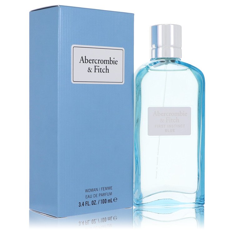 First Instinct Blue by Abercrombie & Fitch Eau De Parfum Spray 3.4 oz for Women