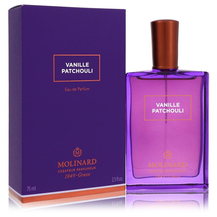 Vanille Patchouli by Molinard Eau De Parfum Spray (New Packaging) 2.5 oz  for Women