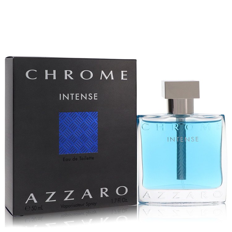 Chrome Intense by Azzaro Eau De Toilette Spray 1.7 oz for Men