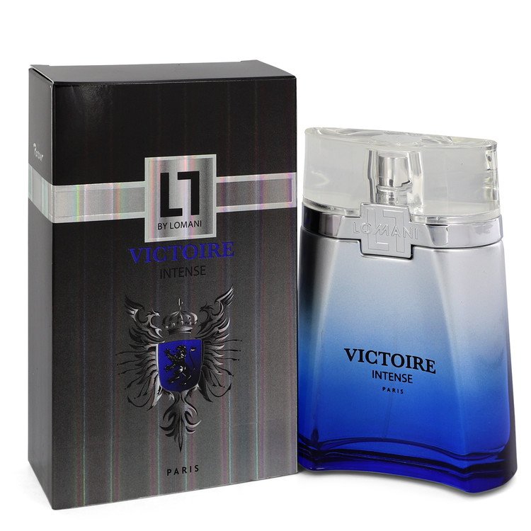 Victoire Intense by Lomani Eau De Toilette Spray 3.3 oz for Men