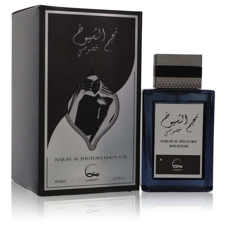 Najum Al Shuyukh Khusoosi by Khususi Eau De Parfum Spray 3 oz for Men