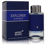 Montblanc Explorer Ultra Blue by Mont Blanc Eau De Parfum Spray 3.3 oz for Men