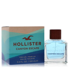 Hollister Canyon Escape by Hollister Eau De Toilette Spray 3.4 oz for Men