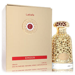 Lattafa Emeer by Lattafa Eau De Parfum Spray (Unisex) 3.4 oz for Men