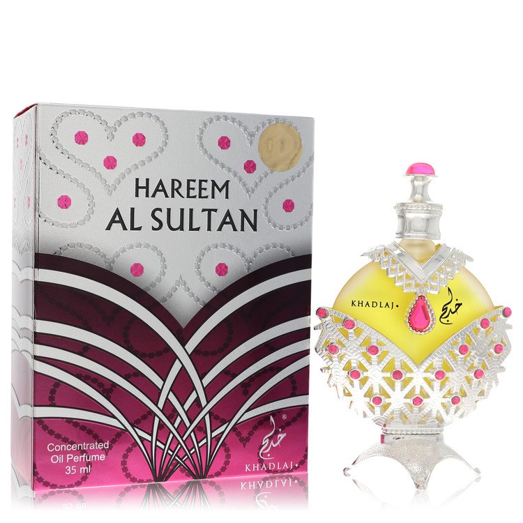 Khadlaj Hareem Al Sultan Silver by Khadlaj Concentrated Perfuem Oil (Unisex) 1.2 oz for Women