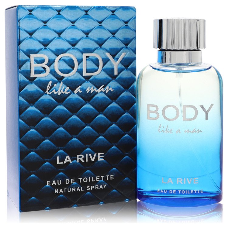 La Rive Body Like A Man by La Rive Eau De Toilette Spray 3 oz for Men