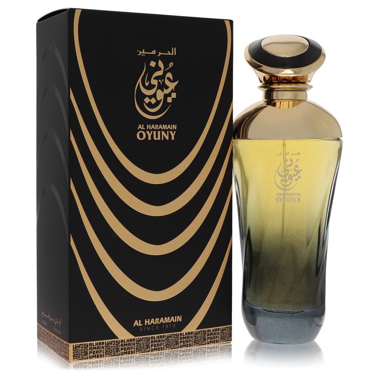 Al Haramain Oyuny by Al Haramain Eau De Parfum Spray (Unisex) 3.3 oz for Women