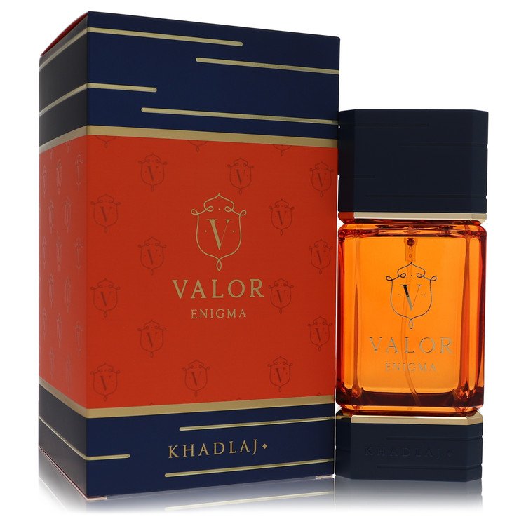 Khadlaj Valor Enigma by Khadlaj Eau De Parfum Spray 3.4 oz for Men