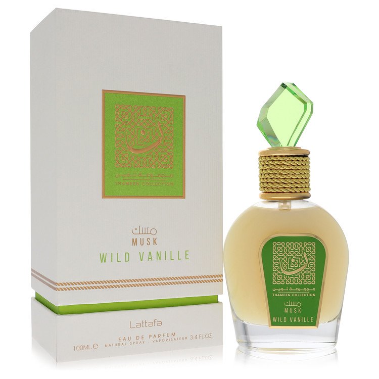 Lattafa Musk Wild Vanille by Lattafa Eau De Parfum Spray (Unisex) 3.4 oz for Women